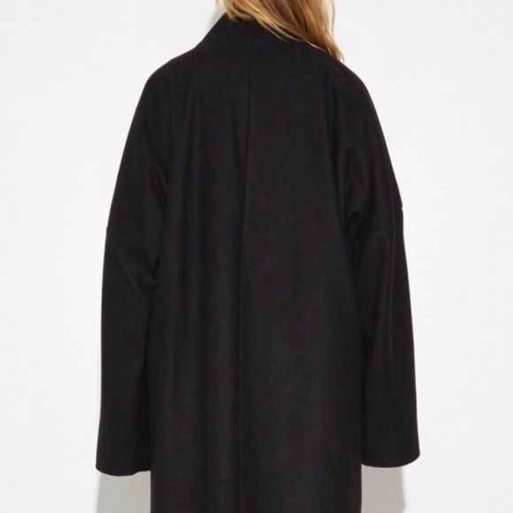 OAK NYC Dropped Lapel Coat - Picture 4 of 4